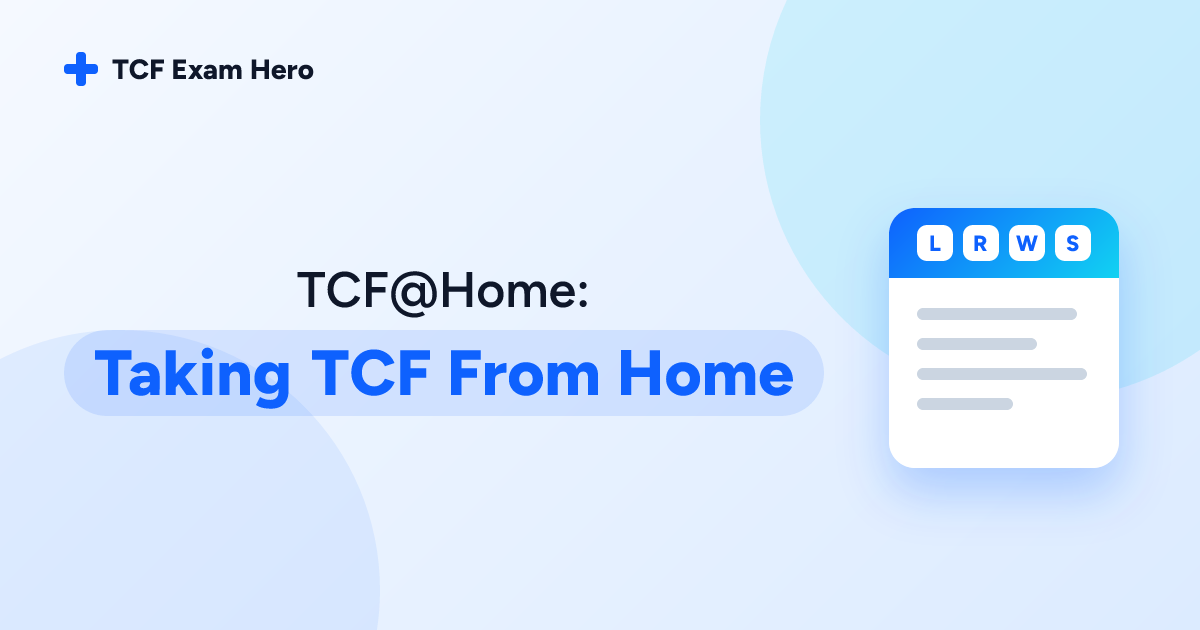 TCF@Home: Taking TCF From Home