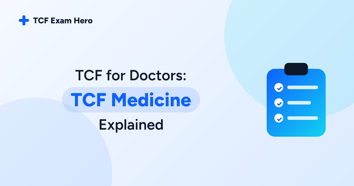 TCF for Doctors: TCF Medicine Explained